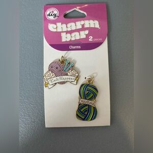 🛍️any 5 items for $15 🛍️ charm bar knit happens charms